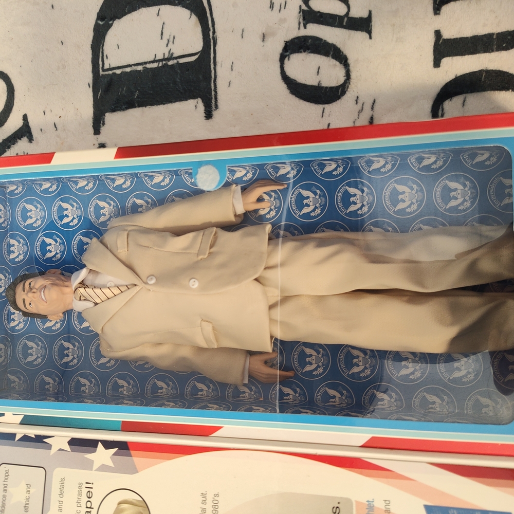 Ronald Reagan 40th President Talking Action Figure Toy Presidents New In Box